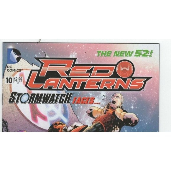 DC Comics Red Lantern Stormwatch Faces #10 The Rage Of Atrocitus Comic Book - Picture 6 of 10